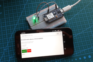 PRÁCTICA 2: Servidor WEB modo ACCESS POINT con procesador ESP– Encendido y apagado de un LED