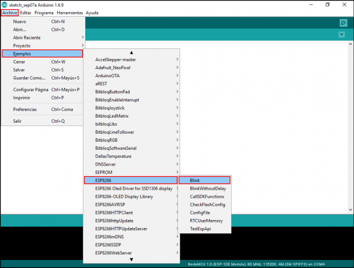 Ejemplo de sketch_Blink