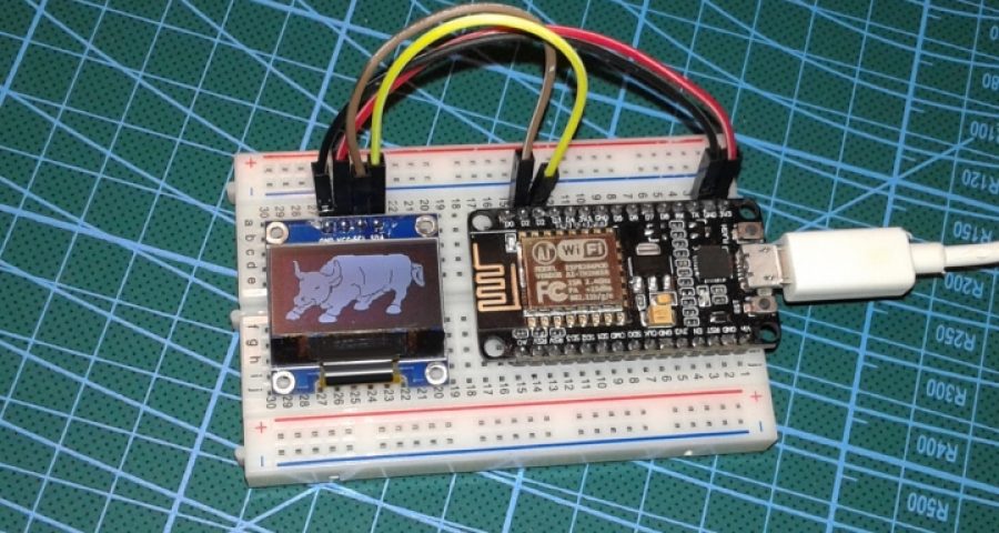 PRÁCTICA 5: Funcionamiento de una pantalla OLED con el procesador ESP8266