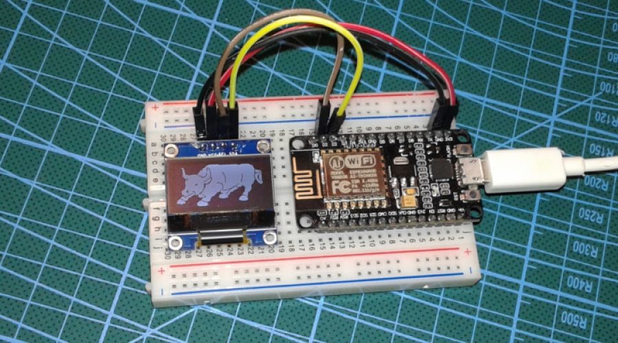 PRÁCTICA 5: Funcionamiento de una pantalla OLED con el procesador ESP8266