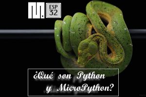 MICROPYTHON ESP32 – ¿Qué son Python y MicroPython?