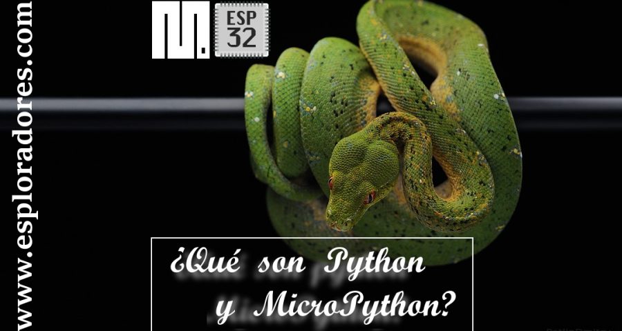 MICROPYTHON ESP32 – ¿Qué son Python y MicroPython?