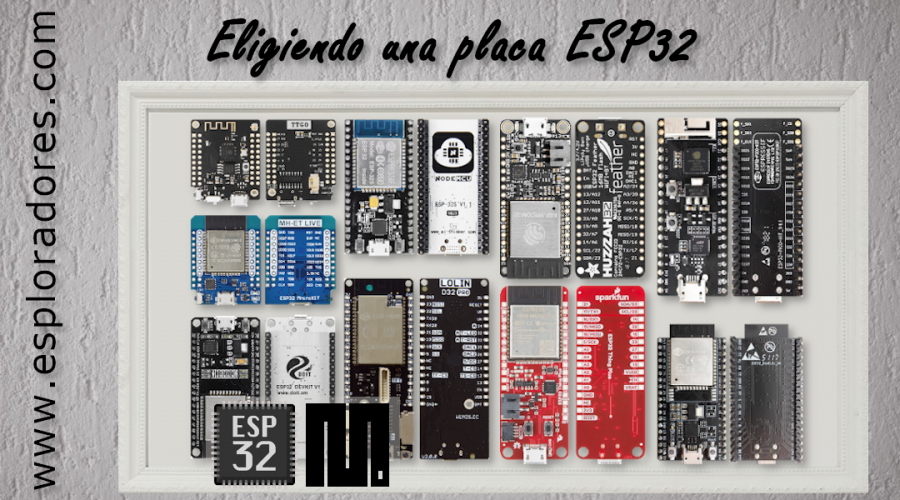 MICROPYTHON ESP32 – Eligiendo una placa con el microcontrolador ESP32 para trabajar con MicroPython