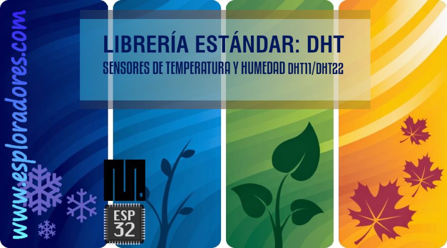 MICROPYTHON ESP32 – LIBRERÍA ESTÁNDAR <br><b>dht</b>