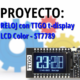 MICROPYTHON ESP32 – PROYECTOS<br><b>RELOJ con TTGO t-display (LCD Color ST7789)</b>